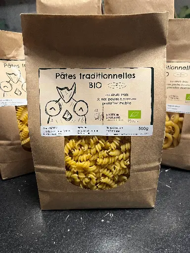 Spirelli aux œufs de nos poules