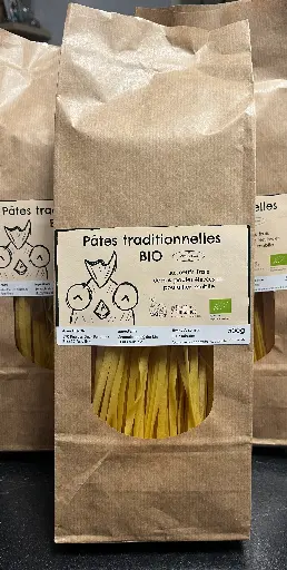Tagliatelles aux œufs de nos poules